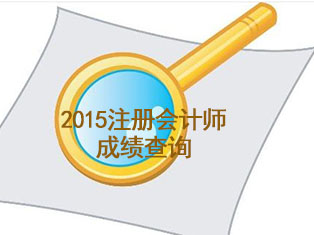 2015注冊(cè)會(huì)計(jì)師考試成績查詢